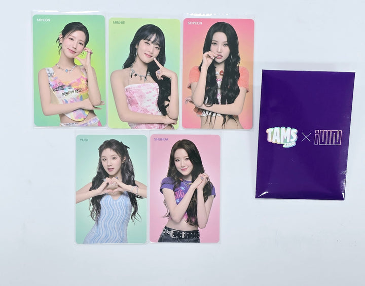 (g) I-DLE X TAMS - TAMS Event Photocards Set (5EA) [25.5.19]
