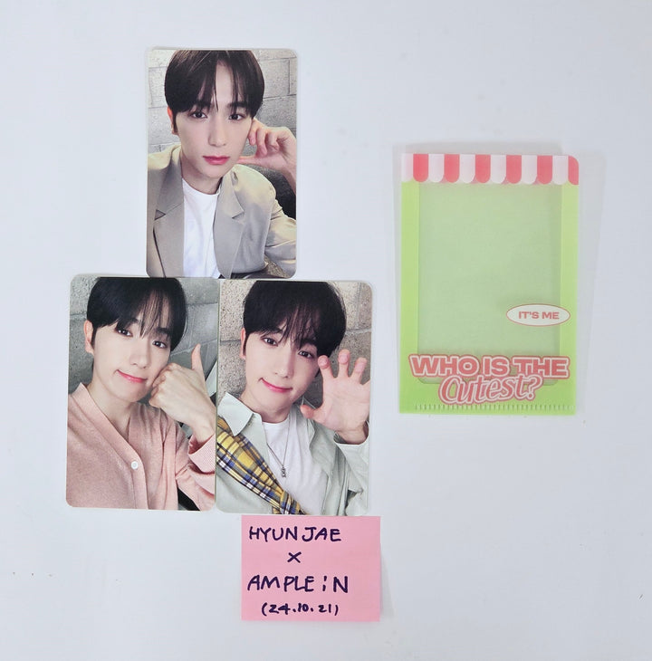 Hyunjae (Of The Boyz) X AMPLE:N - Olive Young Event Photocards (3EA) [24.10.21]