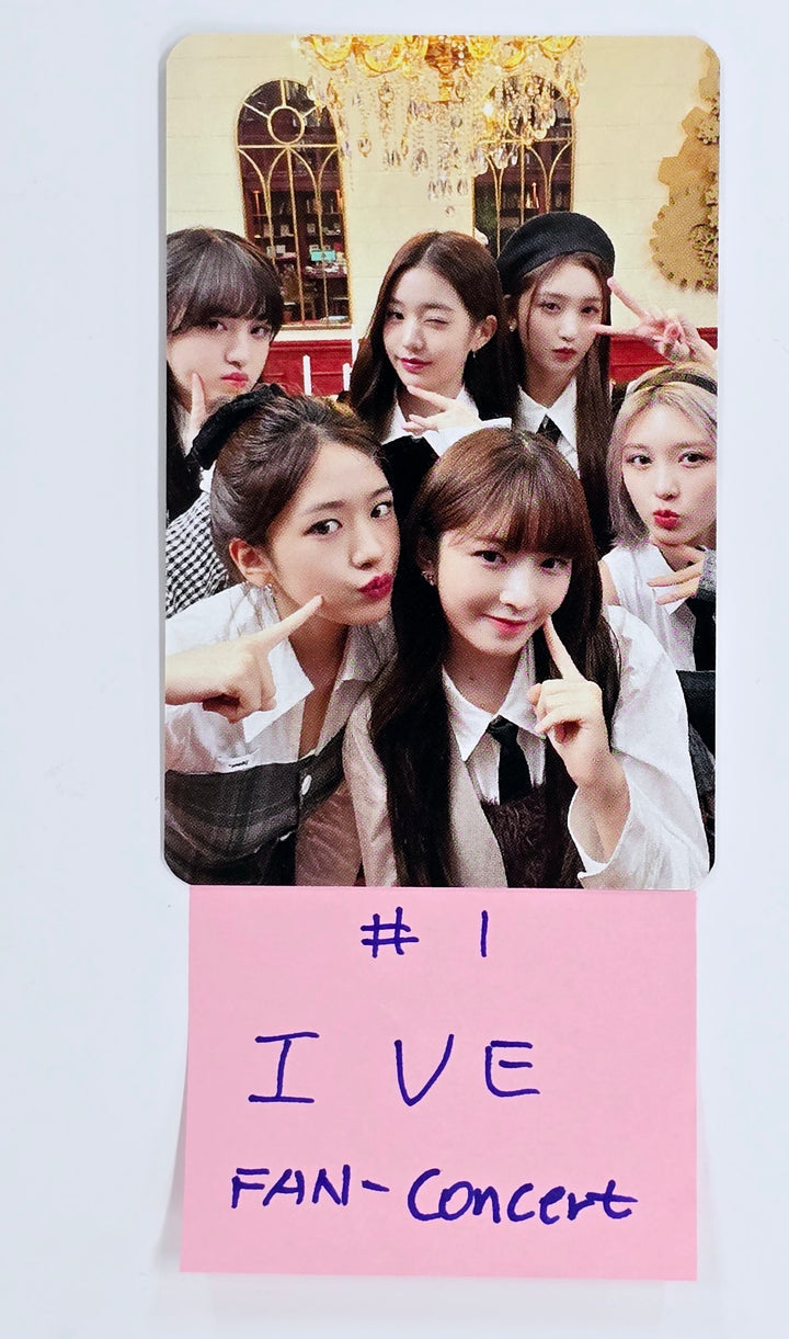 IVE "The Prom Queens" 1st Fan-Concert - WELCOME GIFT Photocard [25.1.16]