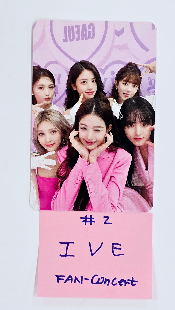 IVE "The Prom Queens" 1st Fan-Concert - WELCOME GIFT Photocard [25.1.16]