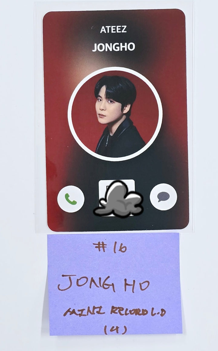 Ateez "GOLDEN HOUR : Part.2" - Minirecord Lucky Draw Event Photocard [Digipack Ver.] [25.1.17]