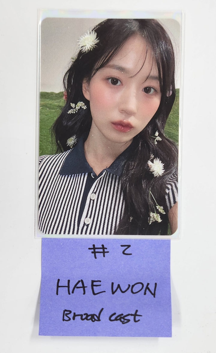 Haewon (of NMIXX) - Broadcast Photocard [25.1.17]