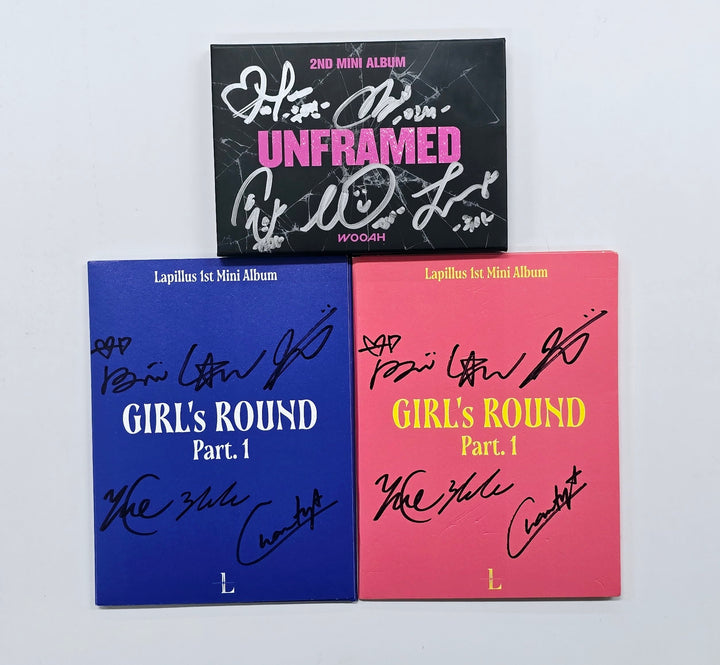 Wooah "Unframed", Lapillus "Girl&