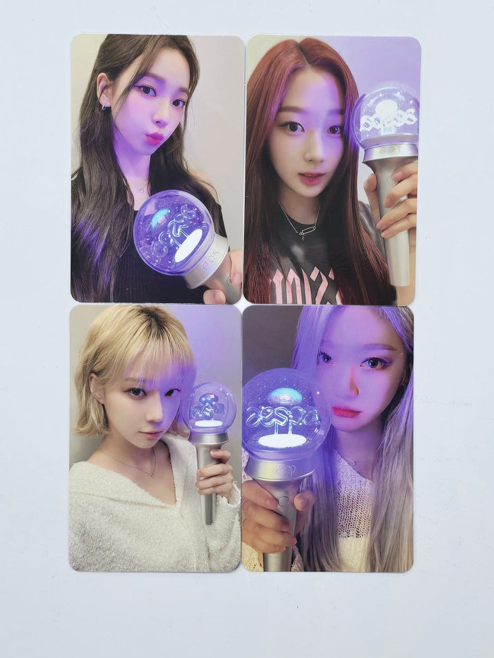 Aespa Official Light - Stick - SM Town Pre-Order Benefit Photocards Set (4EA) [25.1.21]