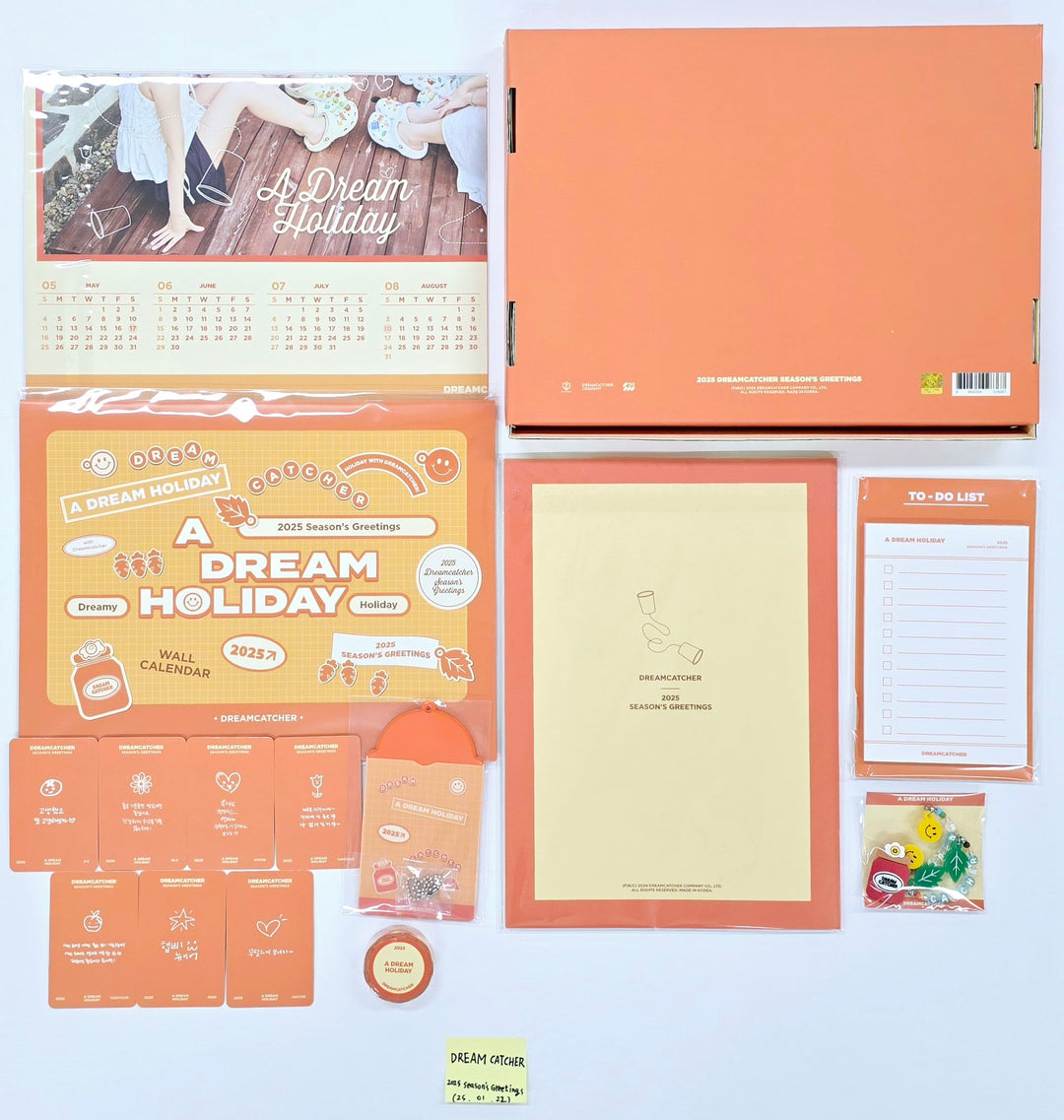 DreamCatcher 2025 SEASON’S - Hand Autograhped(Signed) Photobook + Season&