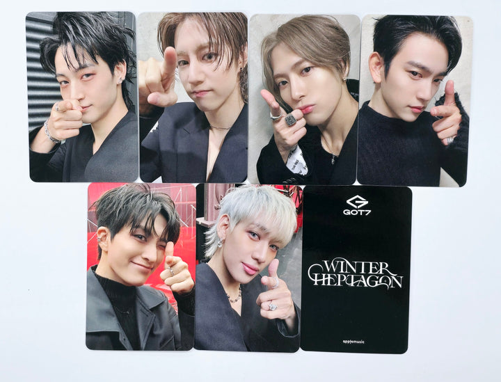 GOT7 "WINTER HEPTAGON" - Apple Music Pre-Order Benefit Photocard [25.1.22]