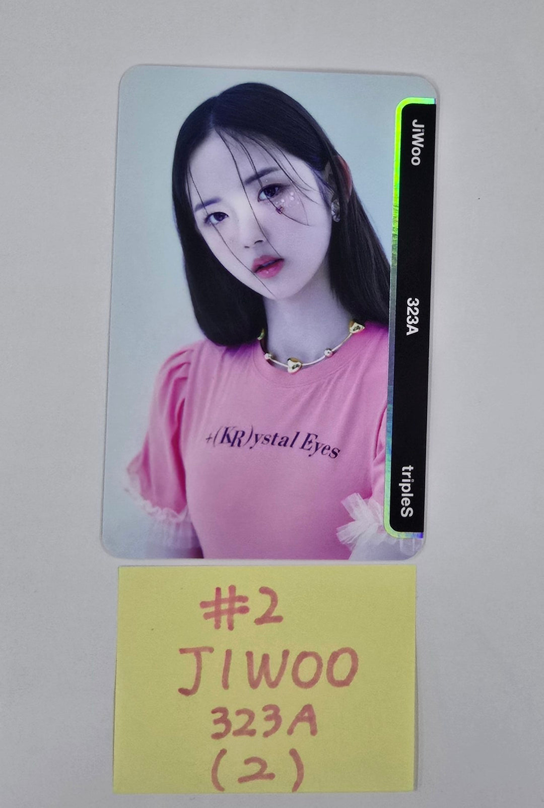 Triples "(KR)ystal Eyes" Object Music Album ver - Official Photocard [25.1.24]