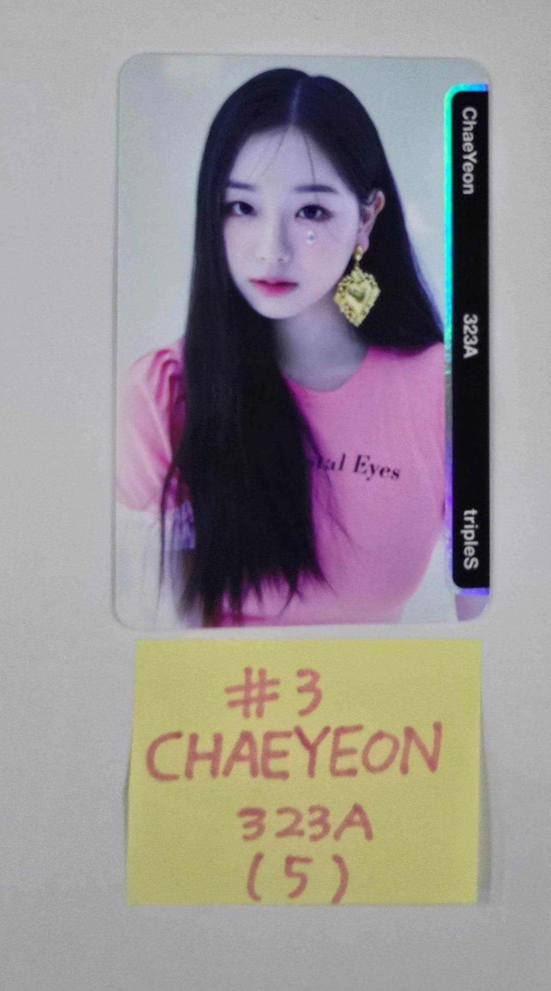 Triples "(KR)ystal Eyes" Object Music Album ver - Official Photocard [25.1.24]