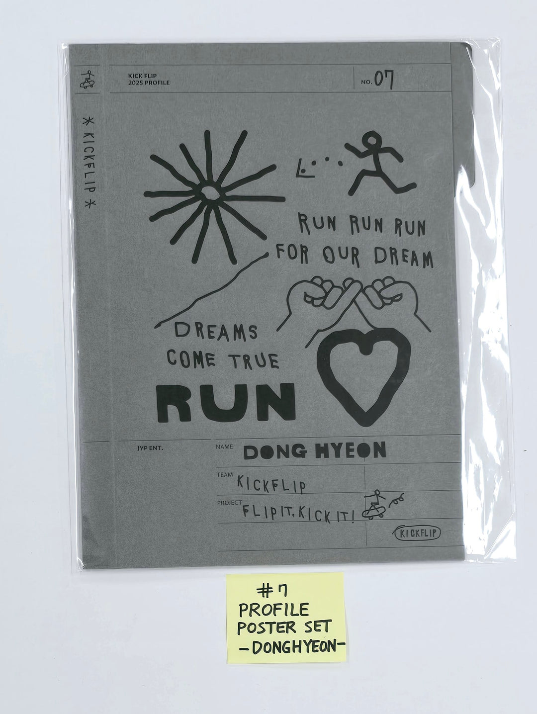 KickFlip "Flip it, Kick it!" - JYP Shop Pop-Up Official MD [25.1.25]