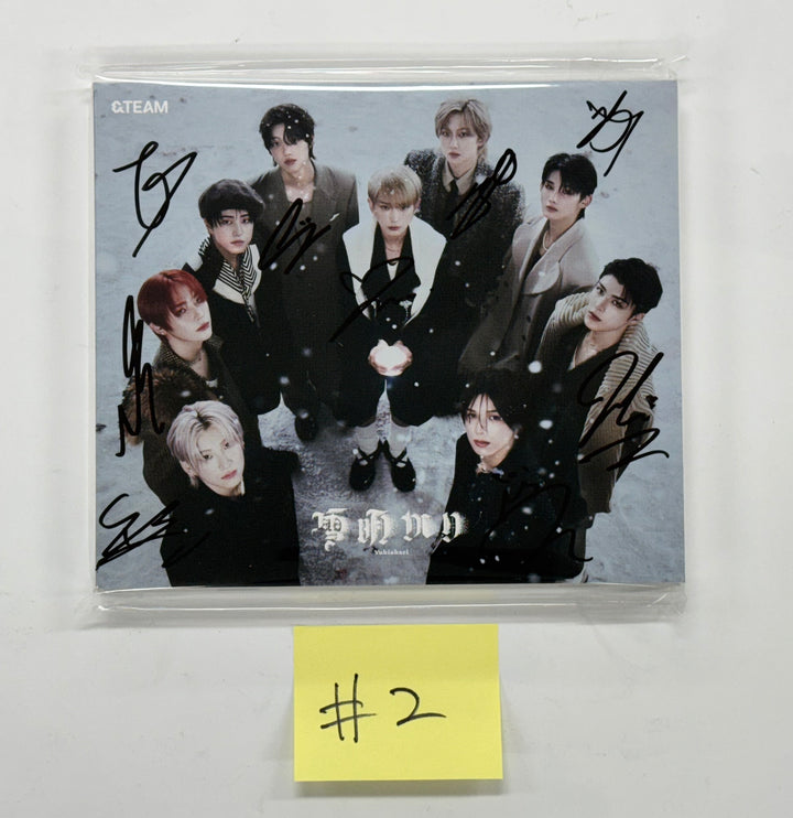 &amp;TEAM "Yukiakari" - Hand Autographed(Signed) Promo Album [25.1.31]