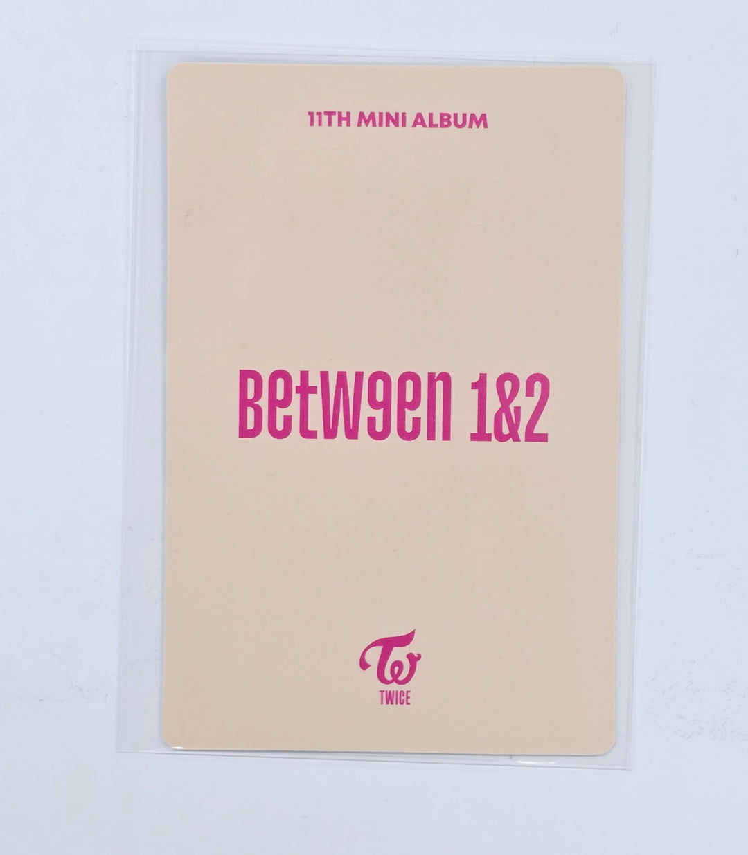 Sana (Of Twice) "Between 1&amp;2" - Broadcast Photocard [25.2.5]