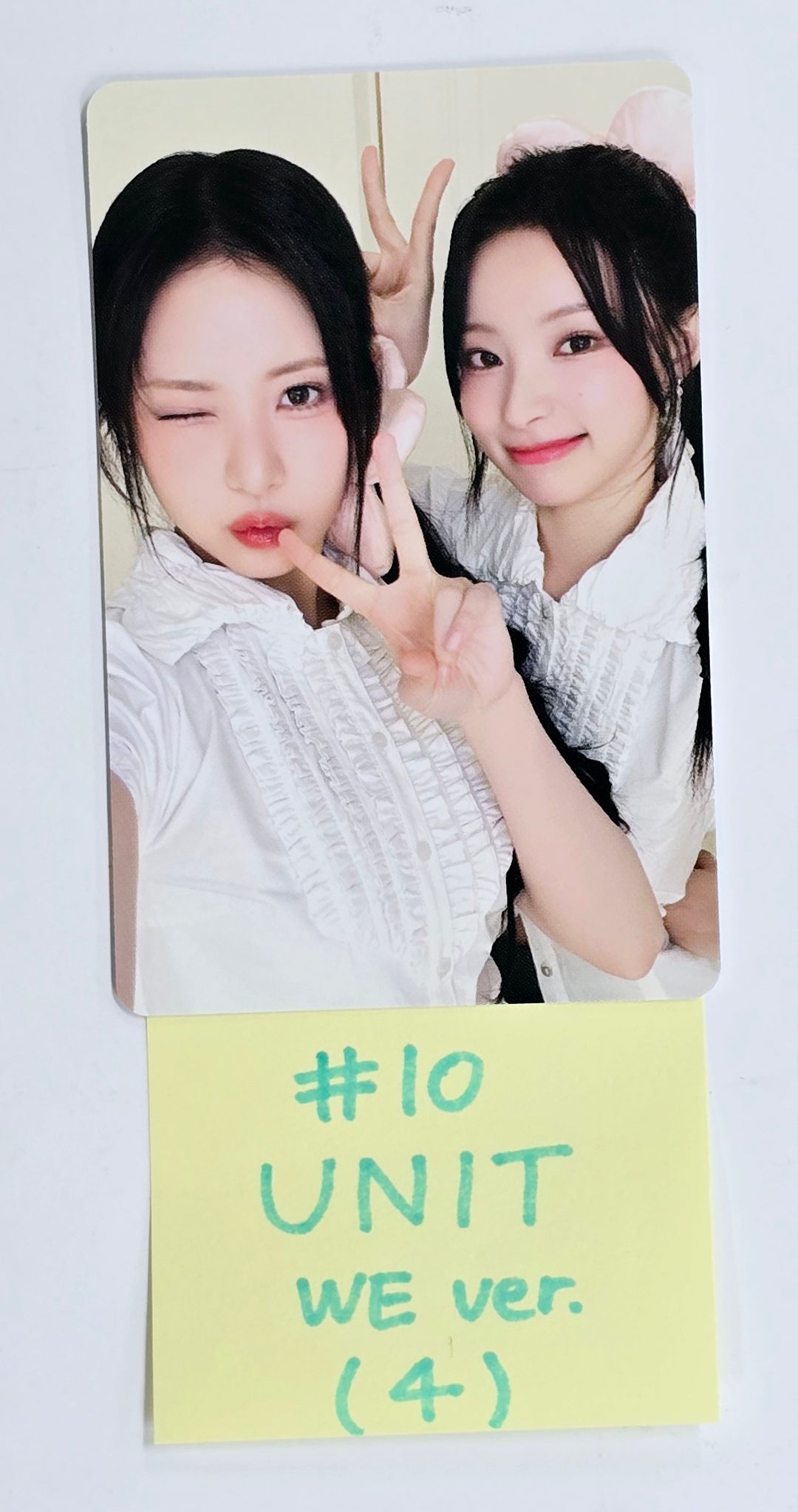 RESCENE "Glow Up" - Official Photocard, Polaroid Set (4EA) [WE Ver.] [25.2.10]
