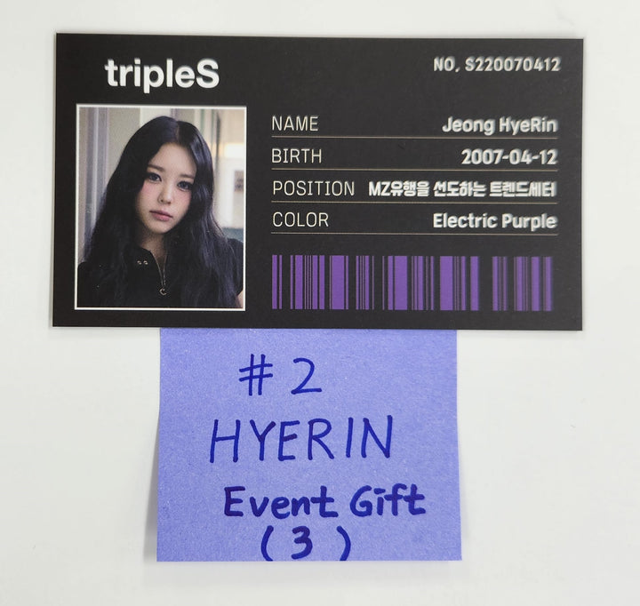 TripleS Objekt Music Album - Who&
