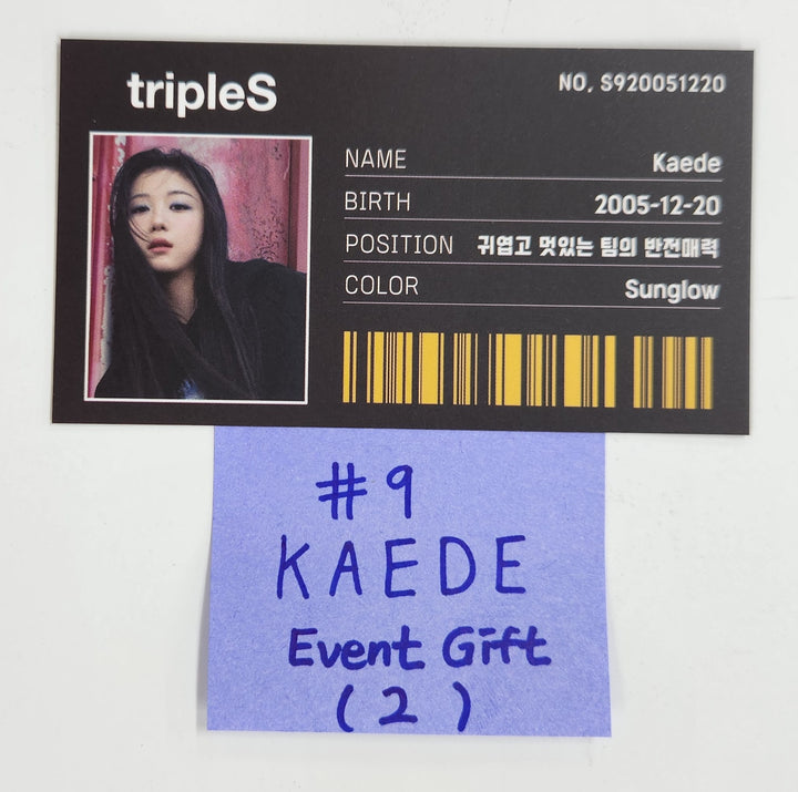 TripleS Objekt Music Album - Who&
