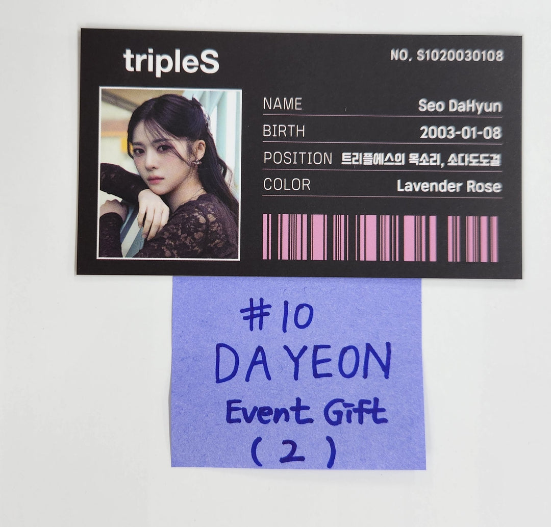 TripleS Objekt Music Album - Who&