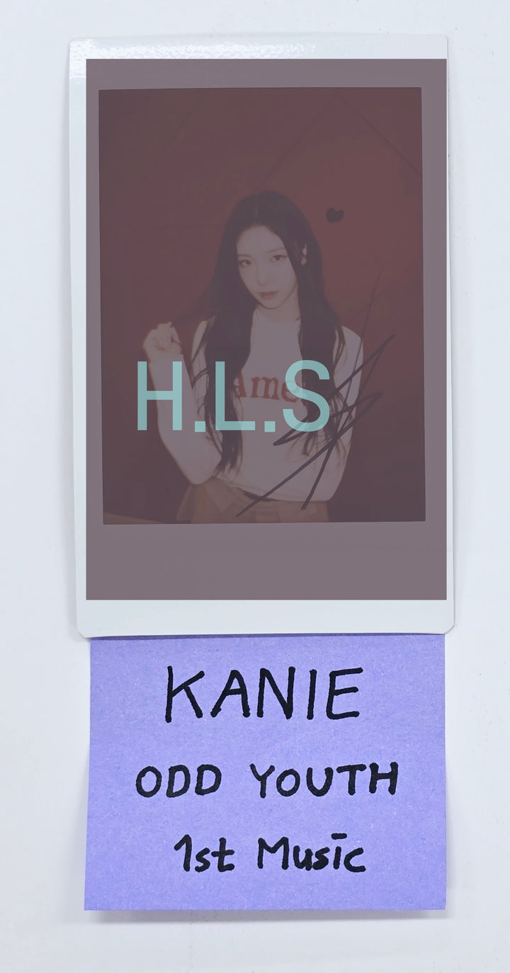 KANIE (Of ODD YOUTH) "Best Friendz" - Hand Autographed(Signed) Polaroid [25.2.26]