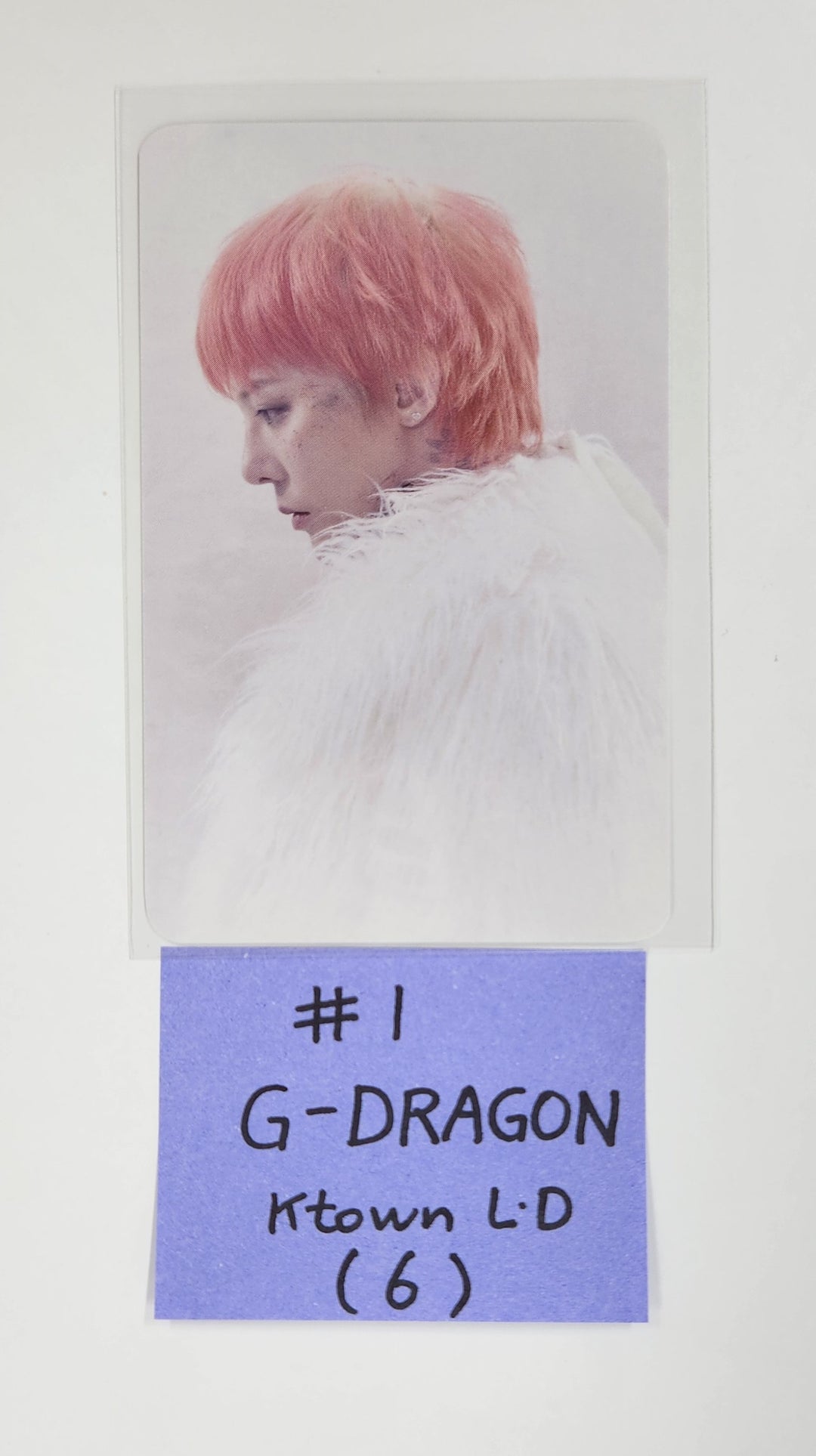 G-Dragon "Übermensch" - Ktonw4U Lucky Draw Event Photocard [Jewel Ver.] [25.2.26]