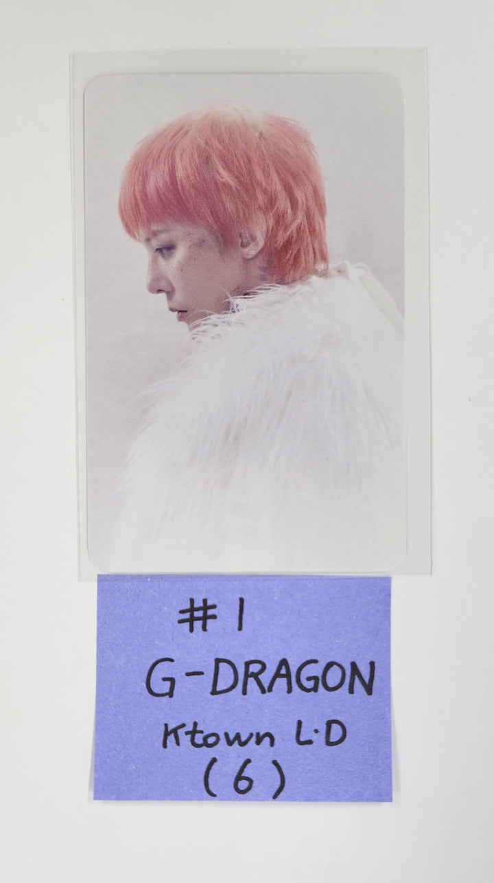 G-Dragon "Übermensch" - Ktonw4U Lucky Draw Event Photocard [Jewel Ver.] [25.2.26]