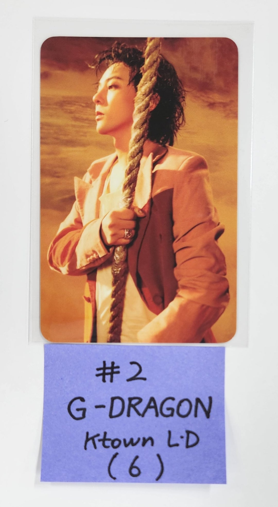 G-Dragon "Übermensch" - Ktonw4U Lucky Draw Event Photocard [Jewel Ver.] [25.2.26]