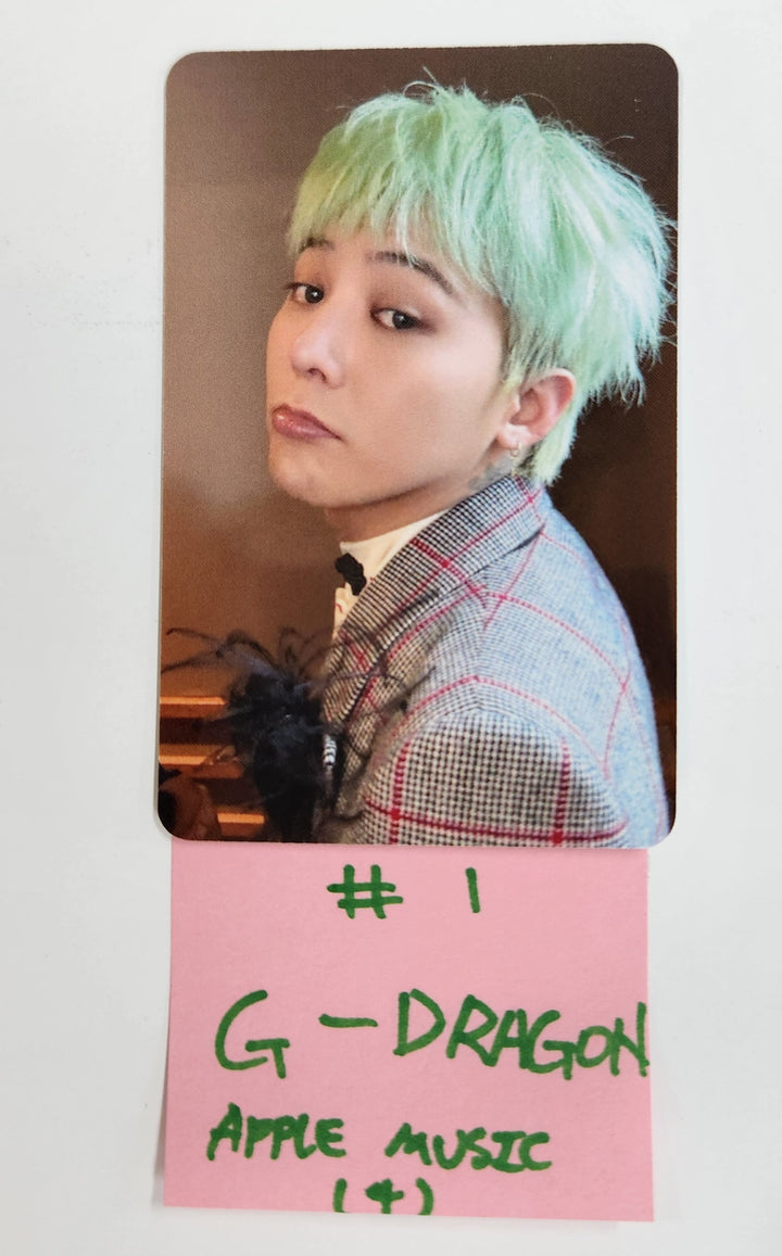G-Dragon "Übermensch" - Apple Music Pre-Order Benefit Photocard [Jewel Ver.] [25.2.27]