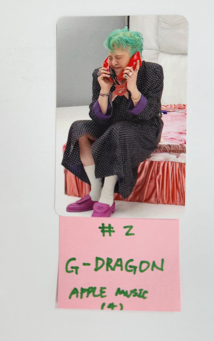 G-Dragon "Übermensch" - Apple Music Pre-Order Benefit Photocard [Jewel Ver.] [25.2.27]
