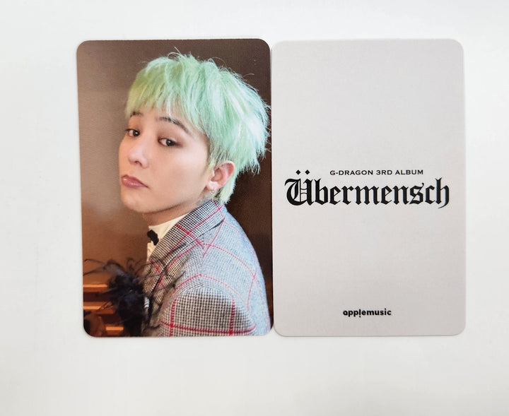G-Dragon "Übermensch" - Apple Music Pre-Order Benefit Photocard [Jewel Ver.] [25.2.27]