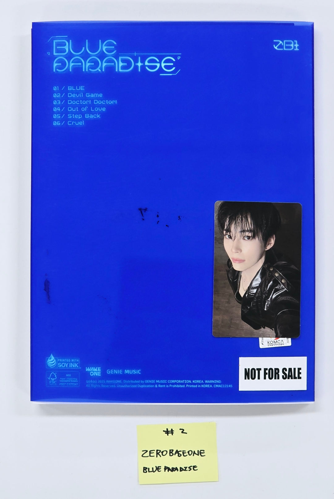 ZEROBASEONE "BLUE PARADISE" &amp; "CINEMA PARADISE", Hearts2Hearts "The Chase", ARrC "nu kidz: out the box", RESCENE "Glow Up", ONF "ONF:MY IDENTITY", NouerA "Chapter: New is Now" - Hand Autographed(Signed) Promo Album [25.2.28] (Restocked 3/4)
