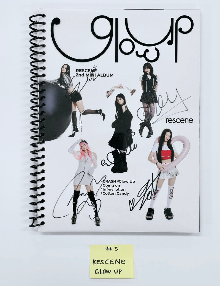 ZEROBASEONE "BLUE PARADISE" &amp; "CINEMA PARADISE", Hearts2Hearts "The Chase", ARrC "nu kidz: out the box", RESCENE "Glow Up", ONF "ONF:MY IDENTITY", NouerA "Chapter: New is Now" - Hand Autographed(Signed) Promo Album [25.2.28] (Restocked 3/4)