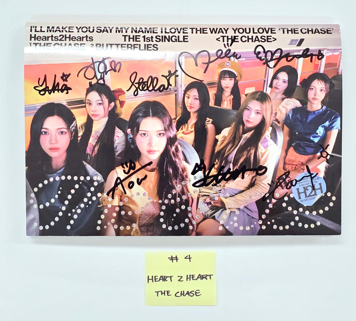 ZEROBASEONE "BLUE PARADISE" &amp; "CINEMA PARADISE", Hearts2Hearts "The Chase", ARrC "nu kidz: out the box", RESCENE "Glow Up", ONF "ONF:MY IDENTITY", NouerA "Chapter: New is Now" - Hand Autographed(Signed) Promo Album [25.2.28] (Restocked 3/4)