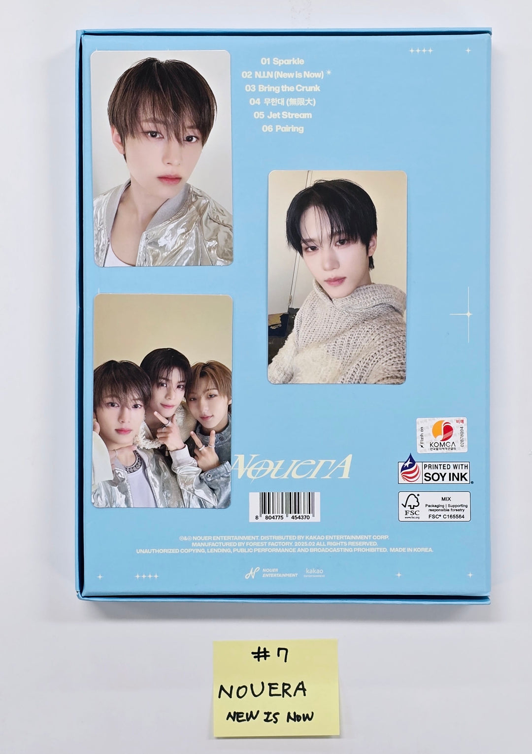 ZEROBASEONE "BLUE PARADISE" &amp; "CINEMA PARADISE", Hearts2Hearts "The Chase", ARrC "nu kidz: out the box", RESCENE "Glow Up", ONF "ONF:MY IDENTITY", NouerA "Chapter: New is Now" - Hand Autographed(Signed) Promo Album [25.2.28] (Restocked 3/4)
