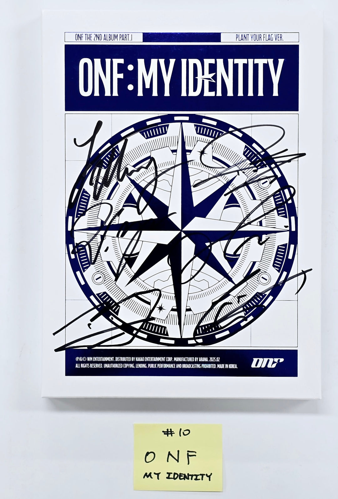 ZEROBASEONE "BLUE PARADISE" &amp; "CINEMA PARADISE", Hearts2Hearts "The Chase", ARrC "nu kidz: out the box", RESCENE "Glow Up", ONF "ONF:MY IDENTITY", NouerA "Chapter: New is Now" - Hand Autographed(Signed) Promo Album [25.2.28] (Restocked 3/4)