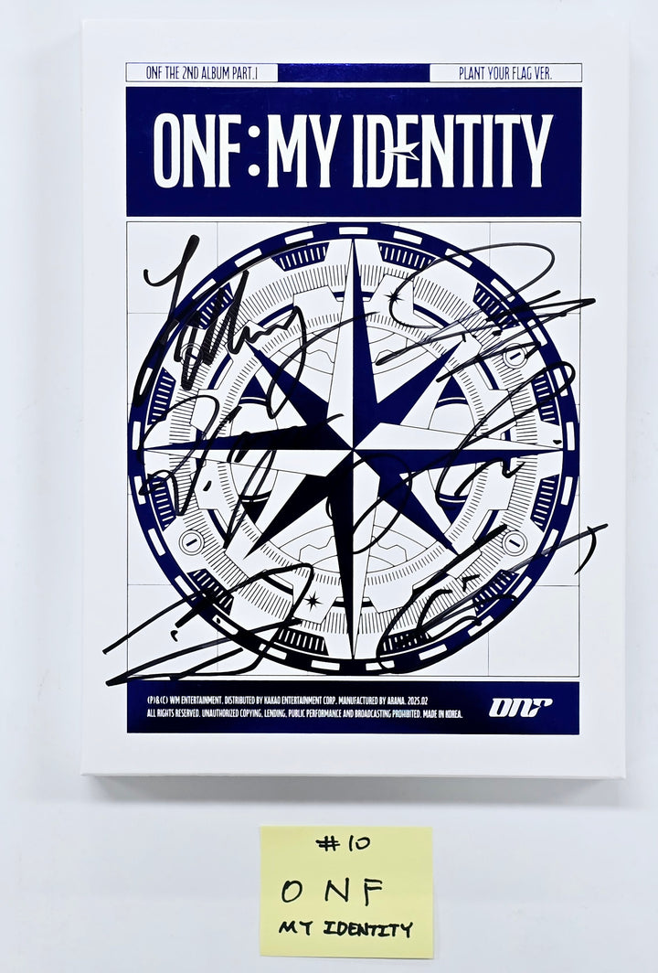 ZEROBASEONE "BLUE PARADISE" &amp; "CINEMA PARADISE", Hearts2Hearts "The Chase", ARrC "nu kidz: out the box", RESCENE "Glow Up", ONF "ONF:MY IDENTITY", NouerA "Chapter: New is Now" - Hand Autographed(Signed) Promo Album [25.2.28] (Restocked 3/4)