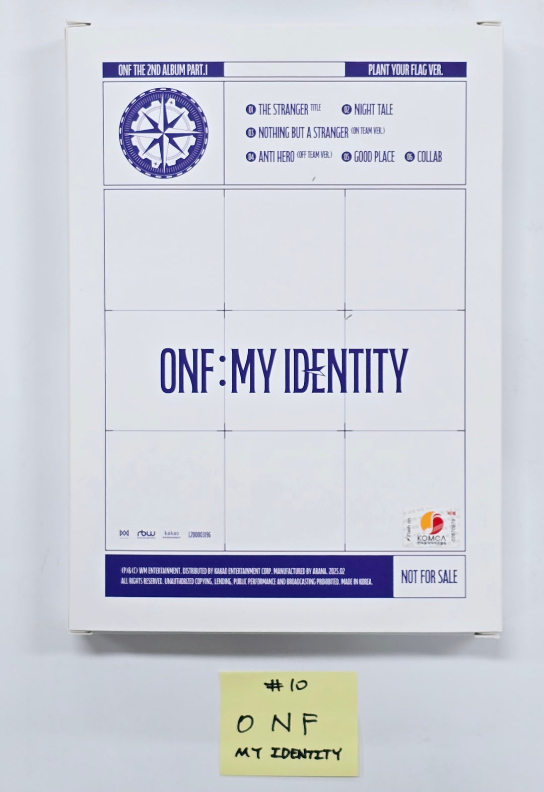 ZEROBASEONE "BLUE PARADISE" &amp; "CINEMA PARADISE", Hearts2Hearts "The Chase", ARrC "nu kidz: out the box", RESCENE "Glow Up", ONF "ONF:MY IDENTITY", NouerA "Chapter: New is Now" - Hand Autographed(Signed) Promo Album [25.2.28] (Restocked 3/4)