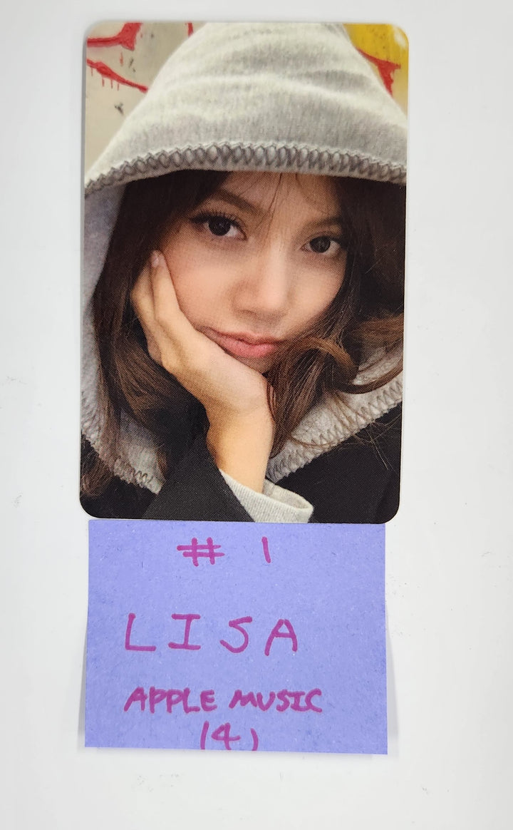 LISA (Of Black Pink) "Alter Ego" - Apple Music Pre-Order Benefit Photocard [Jewel Case Ver.] [25.3.4]