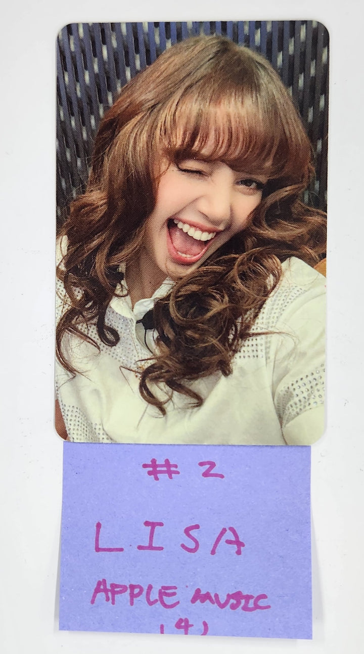 LISA (Of Black Pink) "Alter Ego" - Apple Music Pre-Order Benefit Photocard [Jewel Case Ver.] [25.3.4]