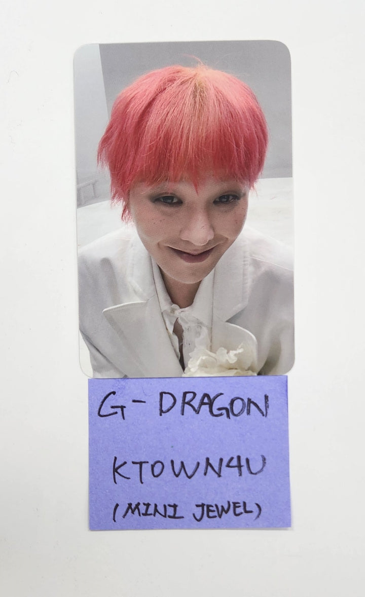 G-Dragon "Übermensch" - Ktown4U Pre-Order Benefit Photocard [Mini Jewel Ver.] [25.3.7]