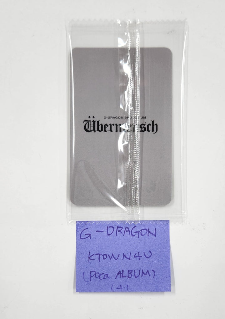 G-Dragon "Übermensch" - Ktown4U Pre-Order Benefit Photocard [Poca Album Ver.] [25.3.7]