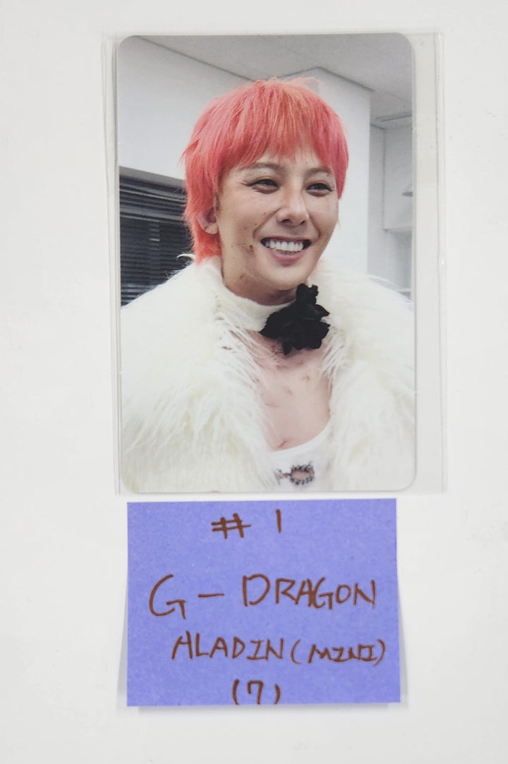 G-Dragon "Übermensch" - Aladin Pre-Order Benefit Photocard [Mini Jewel Ver.] [25.3.7]