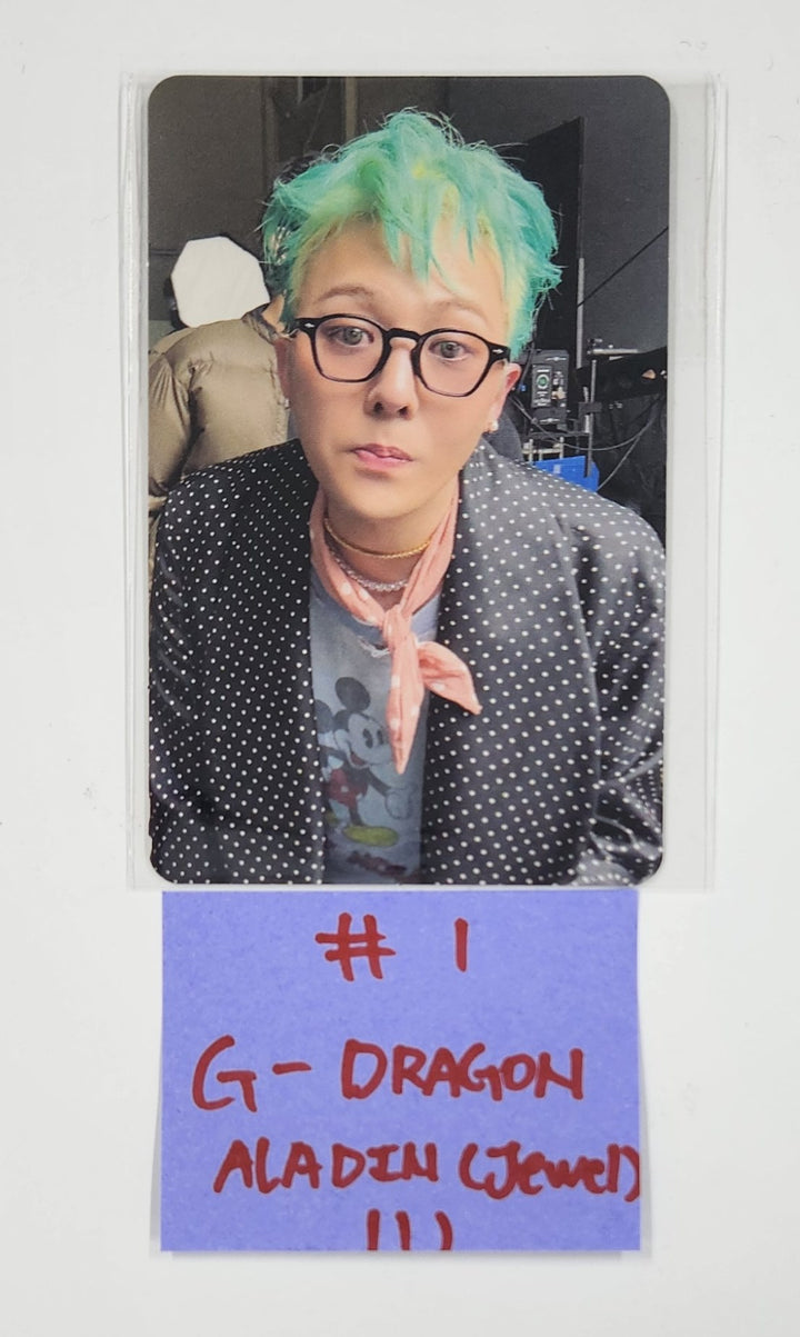 G-Dragon "Übermensch" - Aladin Pre-Order Benefit Photocard [Jewel Ver.] [25.3.7]