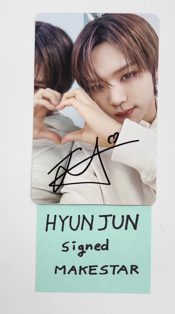 Hyun Jun (Of NouerA) "Chapter: New is Now" - Hand Autographed(Signed) Photocard [25.3.11]
