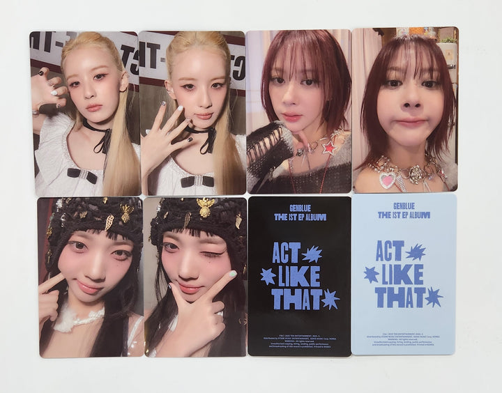 GENBLUE "ACT LIKE THAT" - Official Photocard [25.3.11]