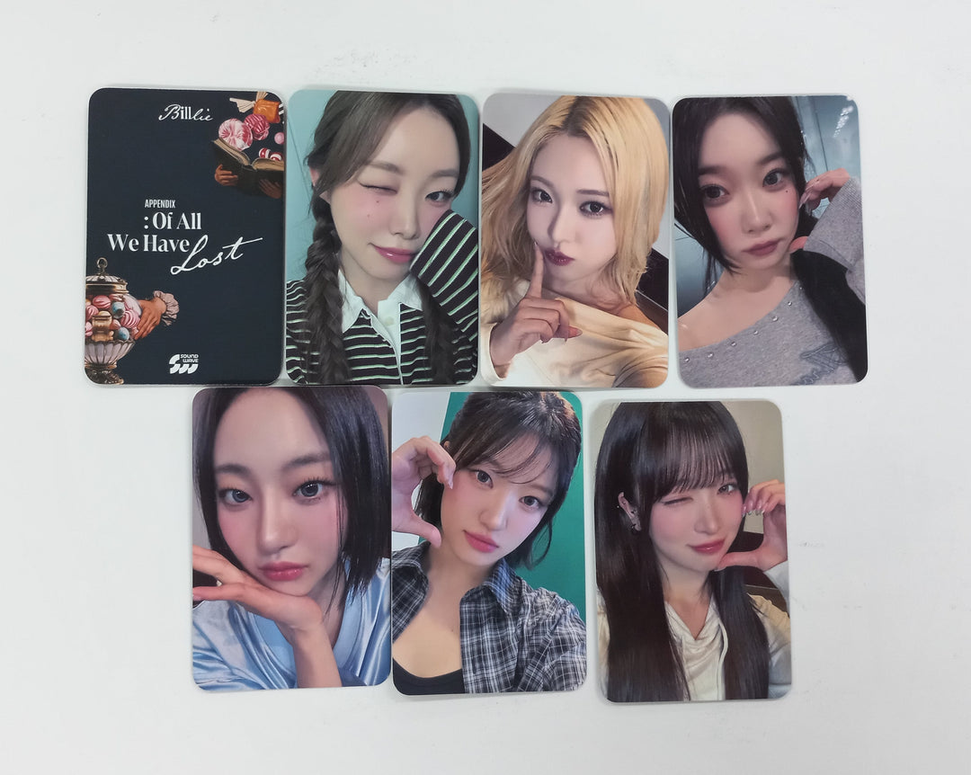 Billlie "Of All Have Lost" - Soundwave Fansign Event Photocard Round 2 [25.3.14]