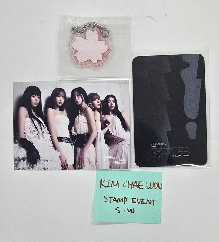 LE SSERAFIM THE HOT HOUSE 2025 S/S - POP-UP Stamp Event Photocard &amp; Mini Keyring &amp; Stamp Photo [25.3.14]