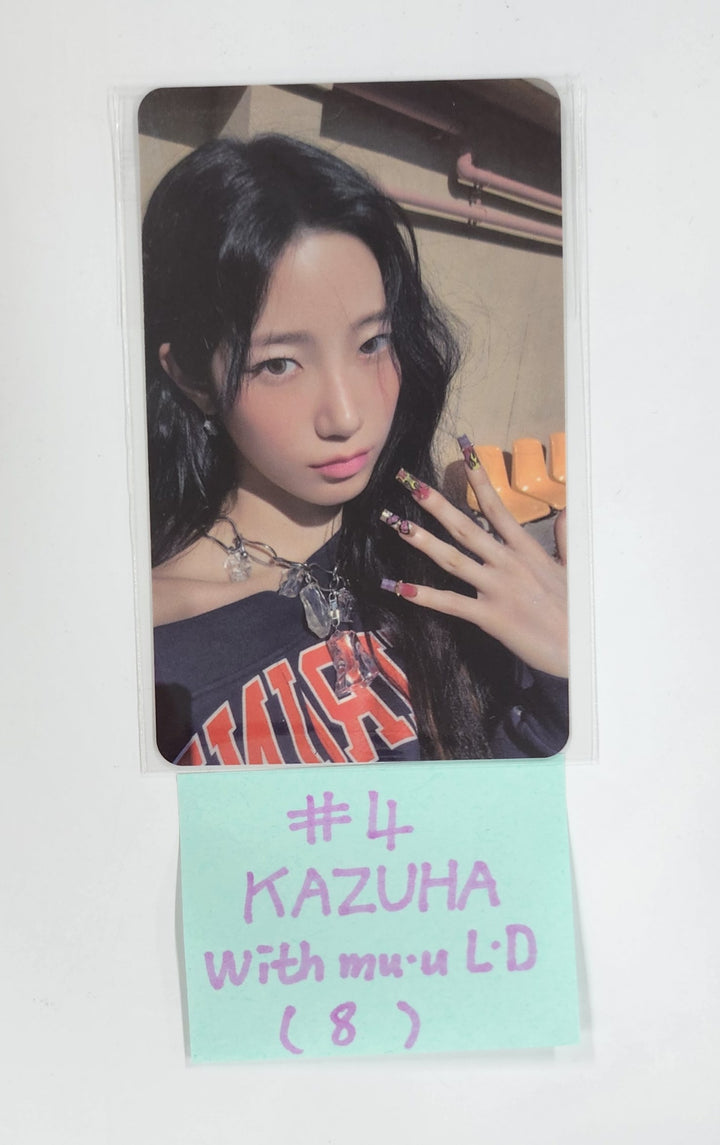 Le Sserafim "Hot" - Withmuu Lucky Draw Event Photocard [25.3.14]