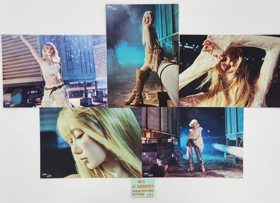 Le Sserafim "Hot" - Soundwave Lucky Draw Event Photocard [Stadard &amp; Compact Ver.] [25.3.14]