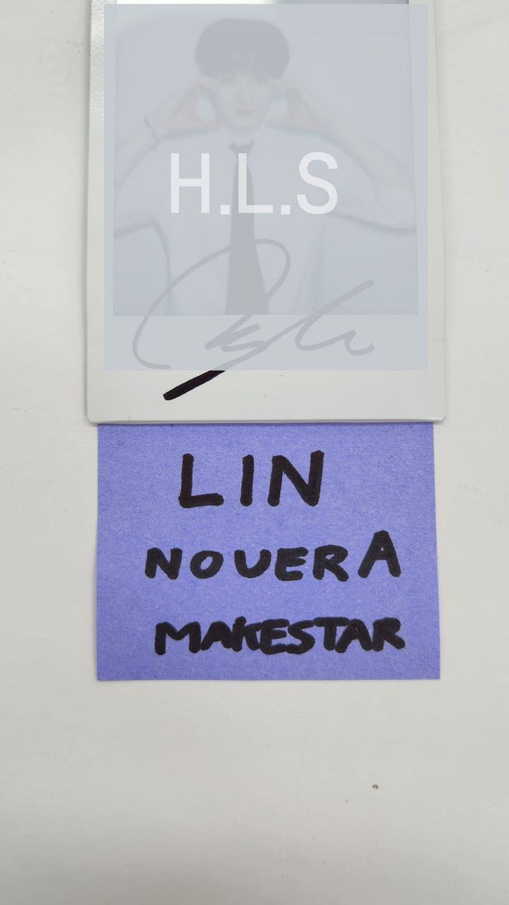 LIN (Of NouerA) "Chapter: New is Now" - Hand Autographed(Signed) Photocard [25.3.17]