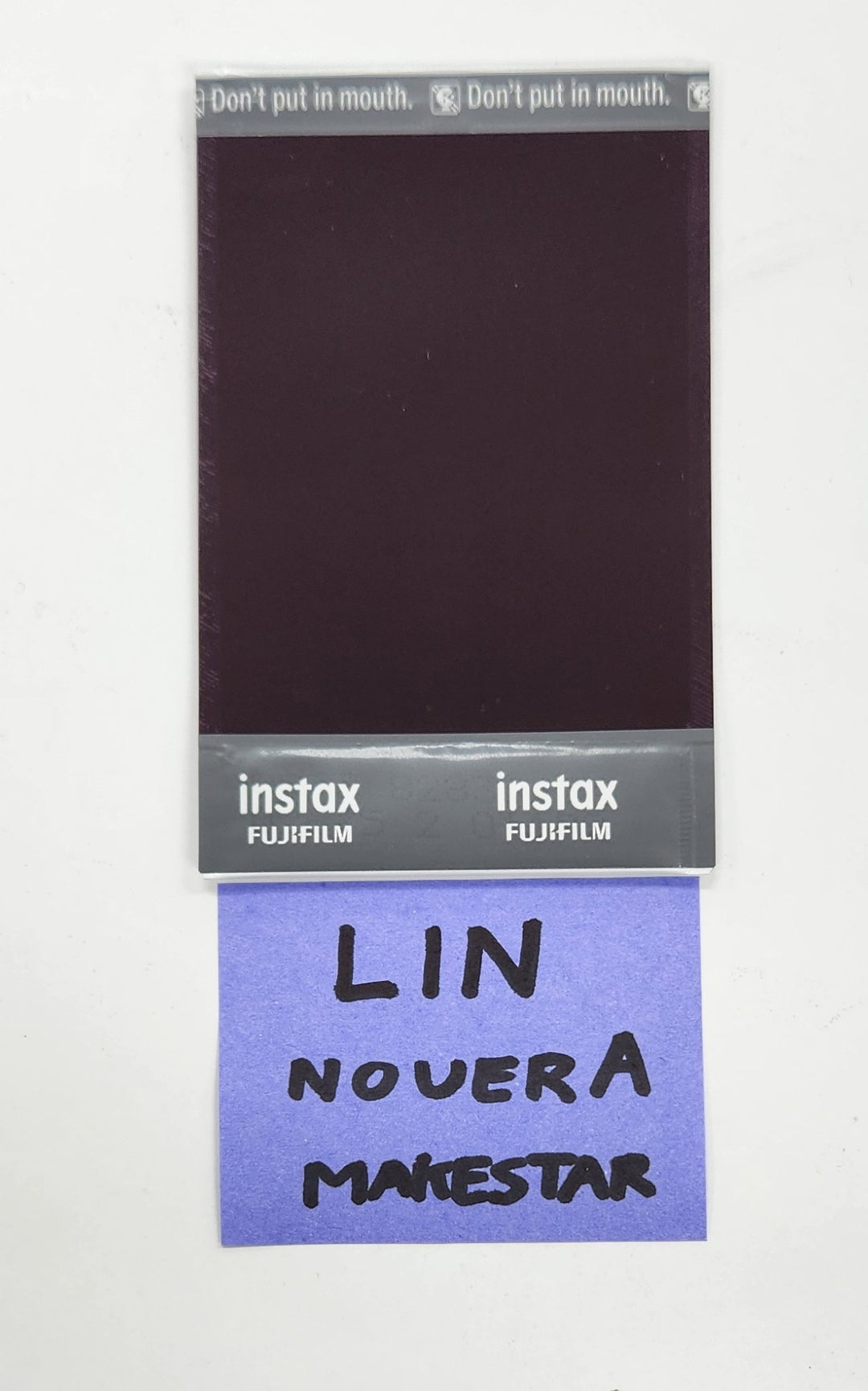 LIN (Of NouerA) "Chapter: New is Now" - Hand Autographed(Signed) Photocard [25.3.17]
