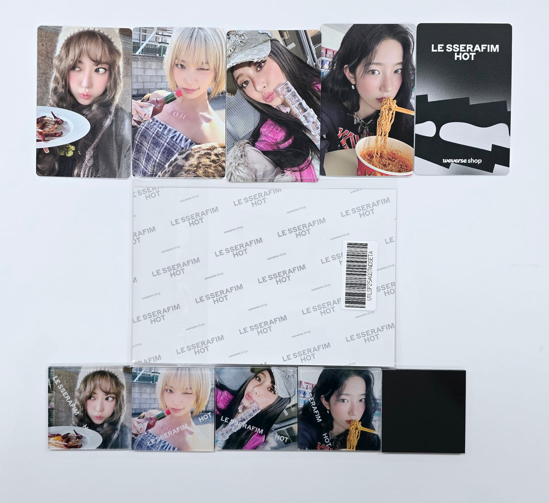 Le Sserafim "Hot" - Weverse Shop Pre-Order Benefit Photocard (Restocked) [25.3.18]