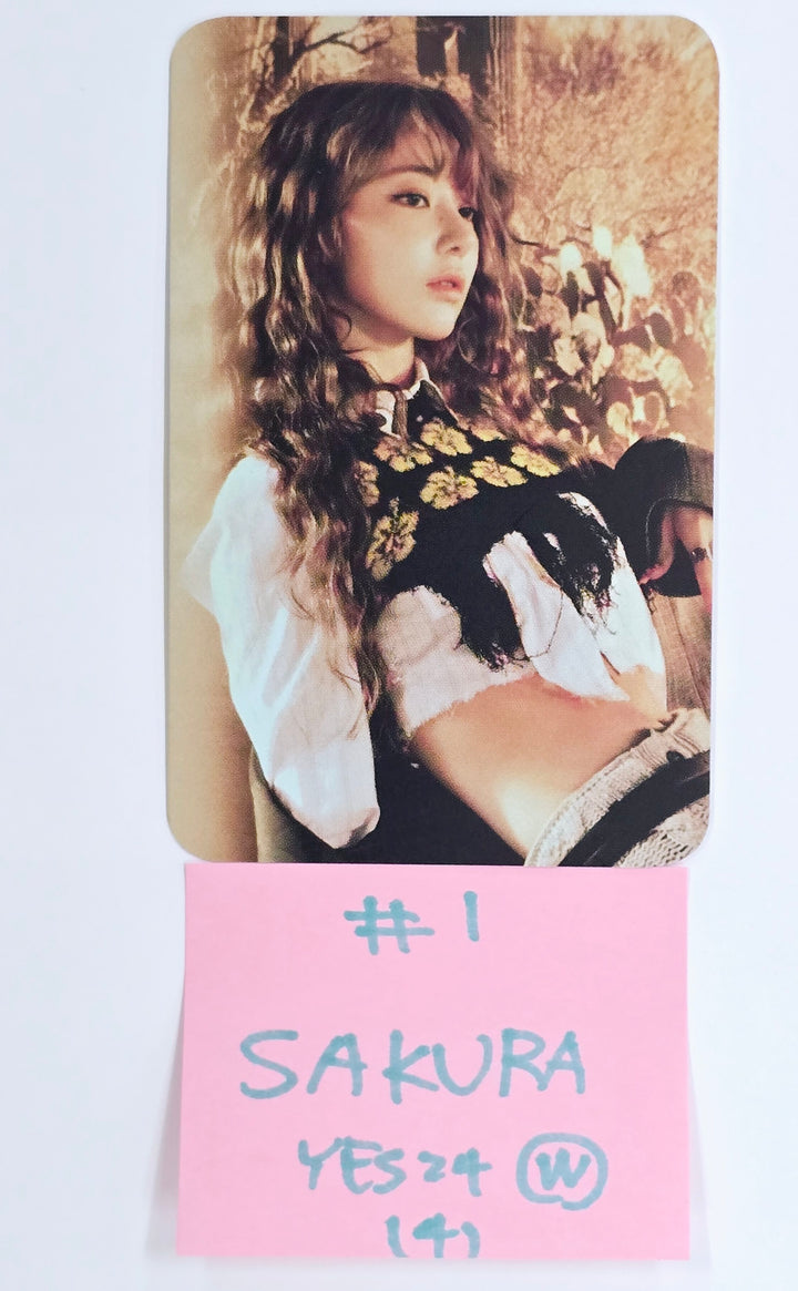 Le Sserafim "Hot" - Yes24 Pre-Order Benefit Photocard [Weverse Album Ver.] (Restocked) [25.3.18]