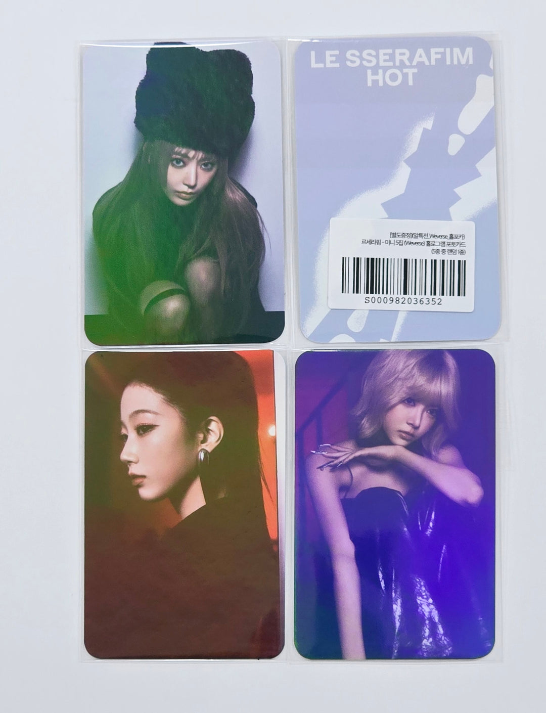 Le Sserafim "Hot" - Aladin Pre-Order Benefit Hologram Photocard [Weverse Album Ver.] (Restocked) [25.3.18]